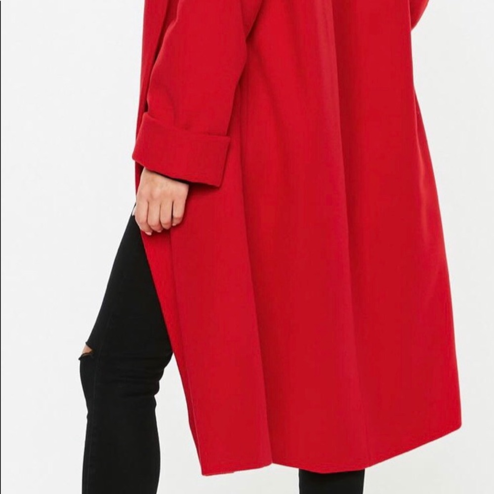Women’s red coat
